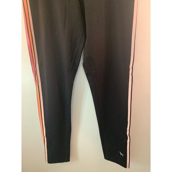 VICTORIA SPORT Women’s Black/Multicolored Stripe Leggings / Size: Small - Picture 9 of 12
